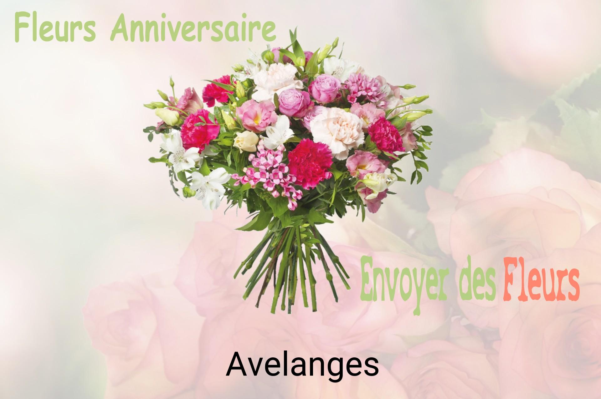 Bouquet de fleurs d’anniversaire livré à Avelanges